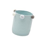 MAGICLULU 1Pièce Panier de Rangement pour Vêtements et Peluche Panier à Linge Vert pour Maison Chambre Salle de Bain et Crèches