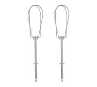 MAGICLULU 2 accessoires pour batteur électrique, fouets et accessoires de batteur électrique pour la cuisine, pièces de rechange en acier inoxydable pour la pâtisserie et la cuisine