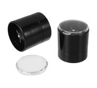 MAGICLULU 2 Couvercles de Broyeur en Acier Inoxydable, Bouchons de Poivrière Réglables, Compatibles Moulins à Sel et Poivre, Accessoires Cuisine Pratiques pour Épices et Sels Marins