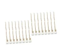 MAGICLULU 2 Ensembles Bouteille De Parfum Parfumé Diffuseurs D'huile Essentielle Contenant De De Voiture Flacon De Suspendu Un Verre Transparent 8 Pièces * 2