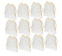 MAGICLULU 2 Ensembles De Rangement pour Chaussures Pochette À Cordon Fourre-Tout Unis en Filet Boîtes À Poussière À Fermeture Éclair Grandes Pochettes 25 pièces * 2