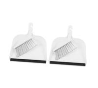 MAGICLULU 2 Ensembles Mini Dustpan And Brush Set Compact Desk Sweeper For Home Office Small Handheld Broom And Dustpan For Tabletop Cleaning