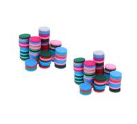 MAGICLULU 2 Ensembles Rechange Feutre Pour Collier Diffuseur Huiles Mix De Couleurs 100 Pièces * 2