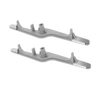 MAGICLULU 2 Pièces accessoires de lave-vaisselle raccords de lave-vaisselle remplacement d'équipement lave-vaisselle à bras gicleur pièces de lave-vaisselle pièce de rechange abdos Dark Grey