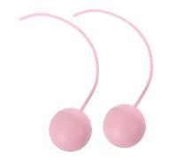 MAGICLULU 2 pièces Balle Lestée de Remplacement pour Corde à Sauter Sans Fil Rose Accessoire Fitness Polyvalent pour Entraînement Rapidité et Coordination