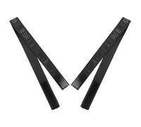MAGICLULU 2 Pièces Bandeau Élastique pour Lunettes Crochet Noir, Protection Nasale Ajustable en Polyester et Métal, Soutien Nasal Antidérapant pour Récupération Après Chirurgie