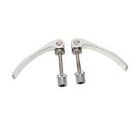 MAGICLULU 2 Pièces Bike Seat Quick Release Clamp Aluminum Alloy Bicycle Hardware for Road Mountain Folding Bikes Secure Locking High Strength and Rapid Adjustability