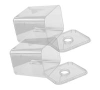 MAGICLULU 2 Pièces Boîtes De Rangement Pour Bâtonnets Avec Couvercle Empilables Petites Boîtes Pratiques