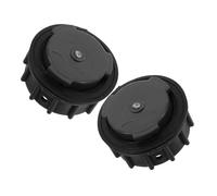 MAGICLULU 2 Pièces Bouchon Égouttage Renforcé pour Bac à Ordures Bouchon Anti-Fuite Souple Installation Rapide pour Poubelle Extérieure Réduit Odeurs et Accumulation Eau