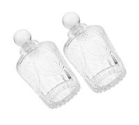 MAGICLULU 2 Pièces Bouteille d'aromathérapie Bouteille de Distributeur d'huile Parfum air Purifier accesoire Spa Bouteilles d'huile Flacon diffuseur d'huiles essentielles Un Verre