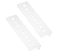 MAGICLULU 2 Pièces Ciseaux de Coiffure en Acrylique Protège les Ciseaux et Petits Outils Support 8 Trous pour Salons de Coiffure et Espaces de Coiffage à Domicile