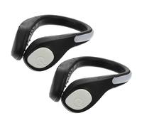 MAGICLULU 2 pièces Clip de Chaussures Lumineux Étanche Sécurité Nuit pour Course Randonnée et Vélo Anti-dérapant pour Adultes