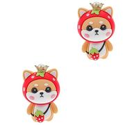 MAGICLULU 2 Pièces Diffuseur Arômes pour Clip Ventilation Chien Cartoon Décoration Intérieure Pratique