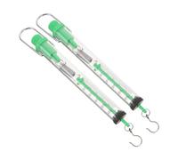 MAGICLULU 2 pièces Dynamomètre à Ressort Portable avec Crochet Suspendu Équipement de Laboratoire pour Mesures de Force Précision et Durabilité pour Cours de Physique et Couleur Aléatoire