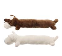 MAGICLULU 2 Pièces Mâcher pour Chien Interactif, Peluche Courte PP Coton | Réduit le Stress, pour Chien de Compagnie en Jeu, Aide au Grignotage, Format Adapté aux Petits Chiens