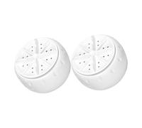 MAGICLULU 2 Pièces Mini Machine à Laver Portable Ventouses de Lavage USB pour Vêtements pour Voyage Appartement et Camping