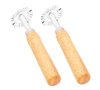 MAGICLULU 2 Pièces Outils de Pâtisserie à Pâte Alliage et Découpeur de Pizza Multifonction Ustensiles de Cuisine pour Pizzas et Biscuits pour Diy et Événements Familiaux