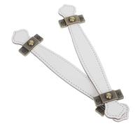 MAGICLULU 2 Pièces Poignées de Tiroir Cuir Pu Vintage pour Meubles Poignées Uniques pour Armoires Valises et Coffres Confortables et Faciles à Installer