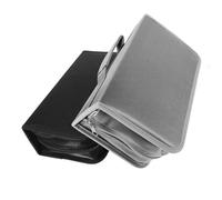 MAGICLULU 2 Pièces Porte-cd Avec Fermeture Éclair Conteneur Pour Boîtier Cd Classeur Cd Dvd Organisateur De Stockage Pochette De Rangement Pour Disques