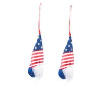 MAGICLULU 2 Pièces Poupée sans Visage Arbre Fruitier De Maison De Poupée Décorations De Gnomes Nains Décorations De Noël Gnomes Poupée en Peluche Mignon Casse-Noix Ornements Blanche Flanelle