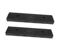 MAGICLULU 2 pièces Rampe Bordure Plastique Robuste pour Trottoirs et Seuils Installation Facile Adaptée Voitures Fauteuils Scooters Véhicules