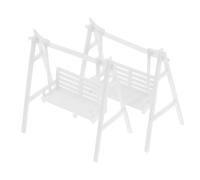 MAGICLULU 2 Pièces Scale Dollhouse Furniture for DIY Projects Realistic Hanging Cradle Decor for Miniature Scenes and Sandbox Architecture