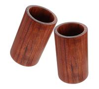MAGICLULU 2 Pièces Seau de Rangement en Bois jujube Titulaire de la Vaisselle Organisateur de Baguettes Porte-ustensiles de comptoir de Cuisine Porte-Baguettes récipient à