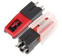 MAGICLULU 2 pièces Stylus pour Platine Vinyle Remplacement Aiguille Phonographe Résistante Compatible avec la Plupart des Tourne-disques Standard