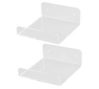 MAGICLULU 2 pièces Support Mural pour Projecteur et Routeur Stable Étagère de Rangement et Murale Lot de Petites Flottantes pour Maison Organisateur Pratique et Décoratif