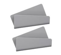 MAGICLULU 2 pièces Support Téléphone Mural sans Perçage Support Chargeur Téléphone Compatible Multi-scènes avec Gestion Câble Gris