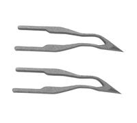 MAGICLULU 2 Pièces Wood Burning Pen Tips High Temperature Resistant Precision Pyrography Nibs For DIY Wood Burning Kit And Engraving Crafting