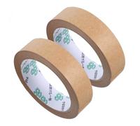 MAGICLULU 2 Rouleaux Ruban Adhésif Papier Kraft Auto Adhésif à Écrire de Mètres Tape Polyvalent pour pour Marquage Catégorisation des Colis