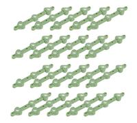MAGICLULU 20 Paires Aimants pour Épingles de Mariage Vert en Plastique Magnétisme Puissant, Accessoire Pratique et Finement Travaillé pour Décoration D'ornement de Fête