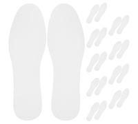MAGICLULU 20 Paires Semelles Intérieures Jetables Respirantes Papier pour Chaussures Absorbantes de Sueur Fines et Élastiques Lot pour Hommes et Femmes Adaptées Sport Usage Quotidien