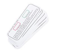 MAGICLULU 20 pièces Cartes de Test UV Uvc PVC Indicateurs de pour Détection Précise Polyvalentes pour Laboratoire Usage Domestique et Industriel