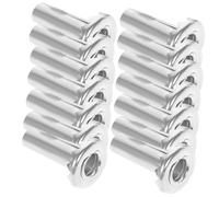 MAGICLULU 20 pièces Douilles de Fixation pour Roulettes Meubles Inserts Robustes pour Tige de Roulette Anneaux de Support pour Roues de Mobilier Bois