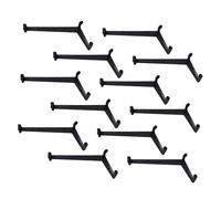 MAGICLULU 20 Pièces Écarteur de Branche Réglable Noir en PE Résistant aux Intempéries pour Modélisation et Maintien des Courbes de Plantes en Intérieur et Extérieur