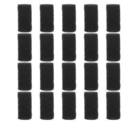 MAGICLULU 20 Pièces Filtre Éponge pour Aquarium, Noir, Portable | Mousse Éponge Légère, Usage Eau Douce, pour Bac et Préfiltration en Voyage, Accessoire Pratique