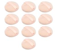 MAGICLULU 20 Pièces Houppettes à Poudre en Éponge Rose pour Femme, Confortable et Diffusion Uniforme, pour Retouches Autour Nez Bouche