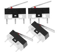 MAGICLULU 20 pièces Interrupteurs de avec Bras Levier Lot de Micro Interrupteurs de Remplacement pour Équipements Électriques et Automatiques