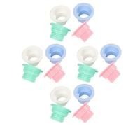 MAGICLULU 20 Pièces Silicone Seal Rings Set For Washing Machine And Bathroom Drain Tpr Material Sewer And Kitchen Plug Seal Easy Maintenance Couleur Aléatoire Couleur Aléatoire
