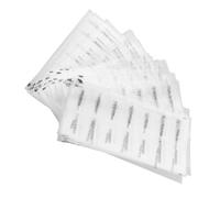 MAGICLULU 20feuilles Étiquettes Autocollantes Pour Salle De Bain Étiquettes De Produits Organisation Pour Bouteilles De Shampoing Autocollantes Pour Voyages