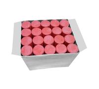 MAGICLULU 20pièces Craies Colorées Pour Tableau Ardoise Craies Écologiques Anti-poussière Pour Activités Extérieures Et Intérieures Pour Écoles