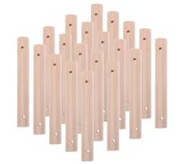 MAGICLULU 26 pièces Perchoirs Bois Naturel pour Oiseaux et Petits Animaux Bâtons Rondins Non Traités pour Échelles DIY Jouets à Mâcher Supports de Perchoir Robustes pour Perruches Canaris