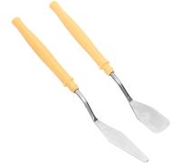 MAGICLULU 2pcs Outil de Retrait D'imprimante 3d en Acier Inoxydable Poignée, Haute Résistance et Meilleure Ténacité pour Nettoyage de Plateau D'impression 3d