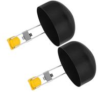 MAGICLULU 2pcs Tasses à Œufs Pochés Antiadhésives en Acier Inoxydable Design Pliable, Cuisson Rapide pour Repas Matin et Déjeuner en Famille