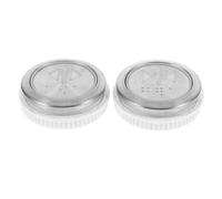 MAGICLULU 2pièces Bouton Ascenseur Acier Inoxydable Lot Rechange Interrupteur de Mise à Niveau pour Usage Commercial et Résidentiel Ascenseur