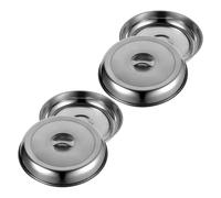 MAGICLULU 2pièces Couvercle INOX Cloche à Steak Protection Alimentaire Anti-éclaboussures Barbecue Conservation Service