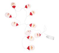 MAGICLULU 2pièces Guirlande Lumineuse De avec Lampes LED Santa Claus Lumière Blanche Chaude Décoration Intérieure Et Extérieure pour Et Événements