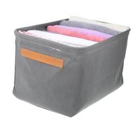 MAGICLULU 3 Pcs Bac de Rangement pour Vêtements Tissu Non Tissé Design Empilable Rangement de Placard Chambre